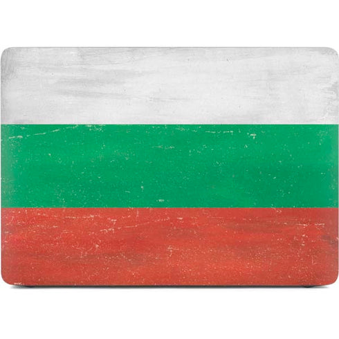 Bulgarian Flag Distressed Apple MacBook Pro 16-inch Skin